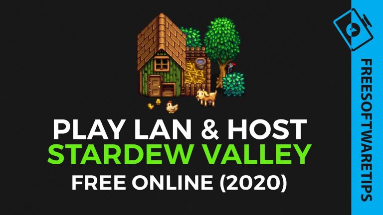 Play Stardew Valley with friends online for free LAN 2020